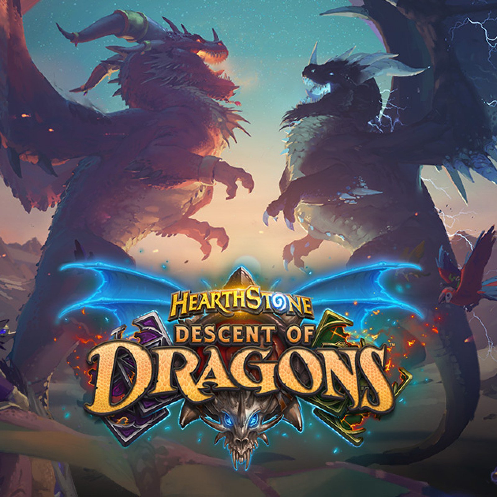 15x Hearthstone Descent of Dragons 2