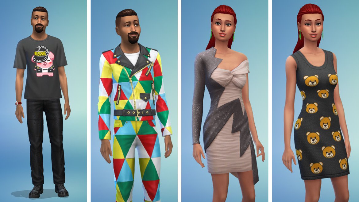 The Sims 4 Moschino 3