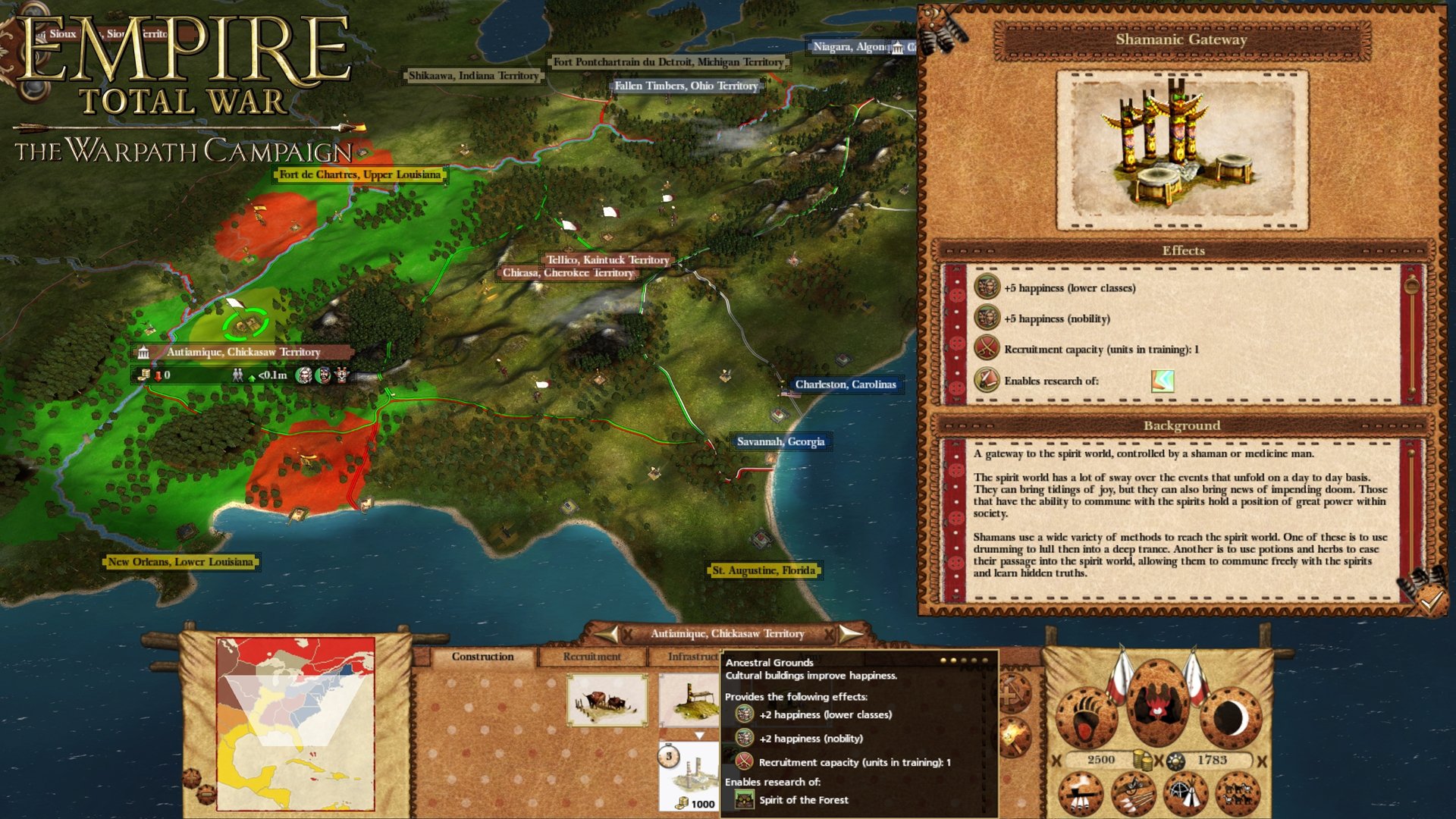 Empire Total War The Warpath Campaign 5
