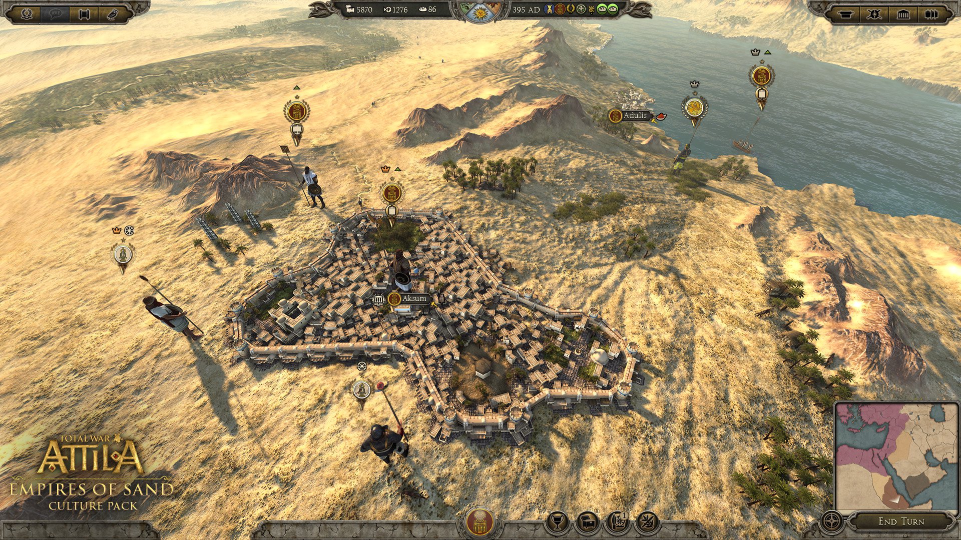 Total War ATTILA Empires of Sand 1