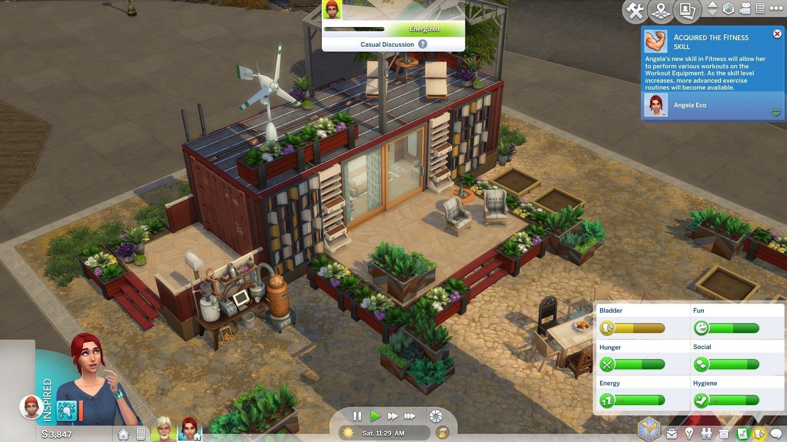 The Sims 4 Ekobydlení 4