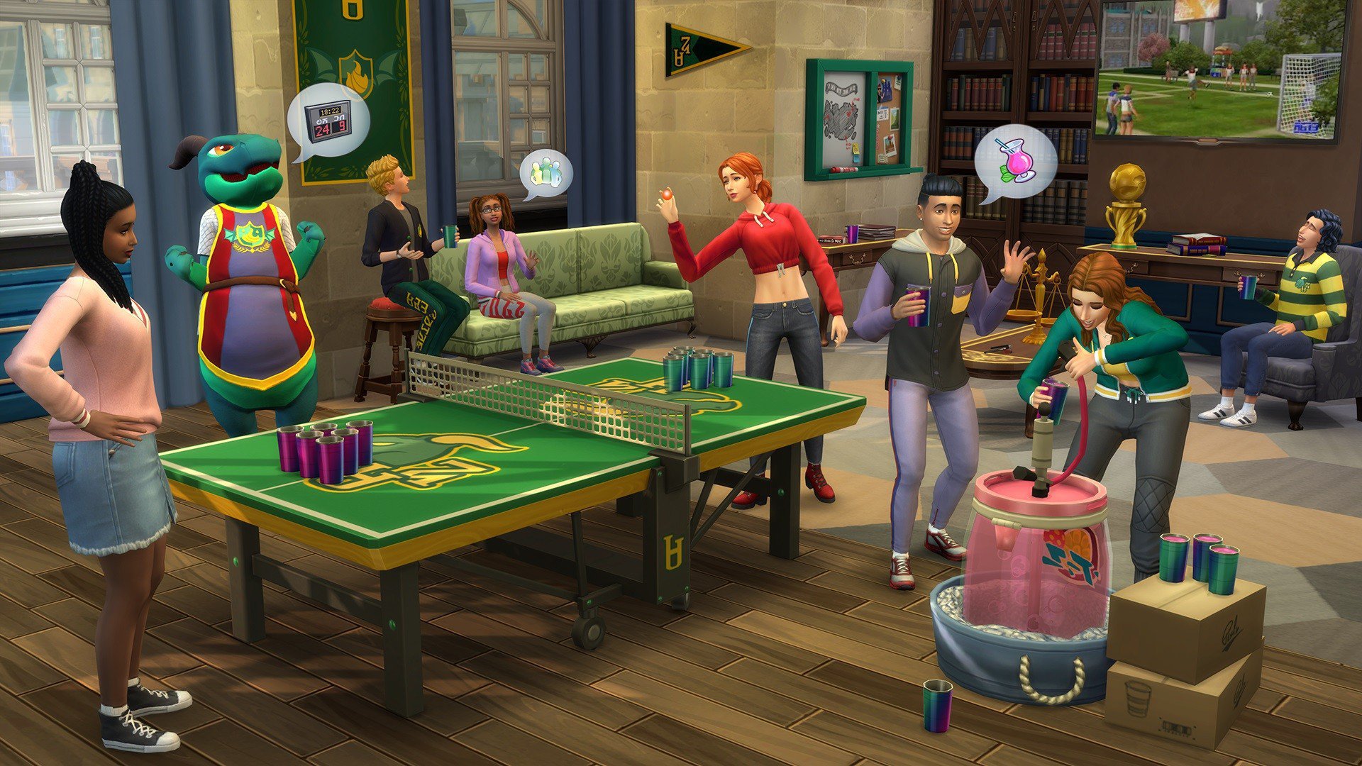 The Sims 4 + rozšíření Hurá na vysokou 2