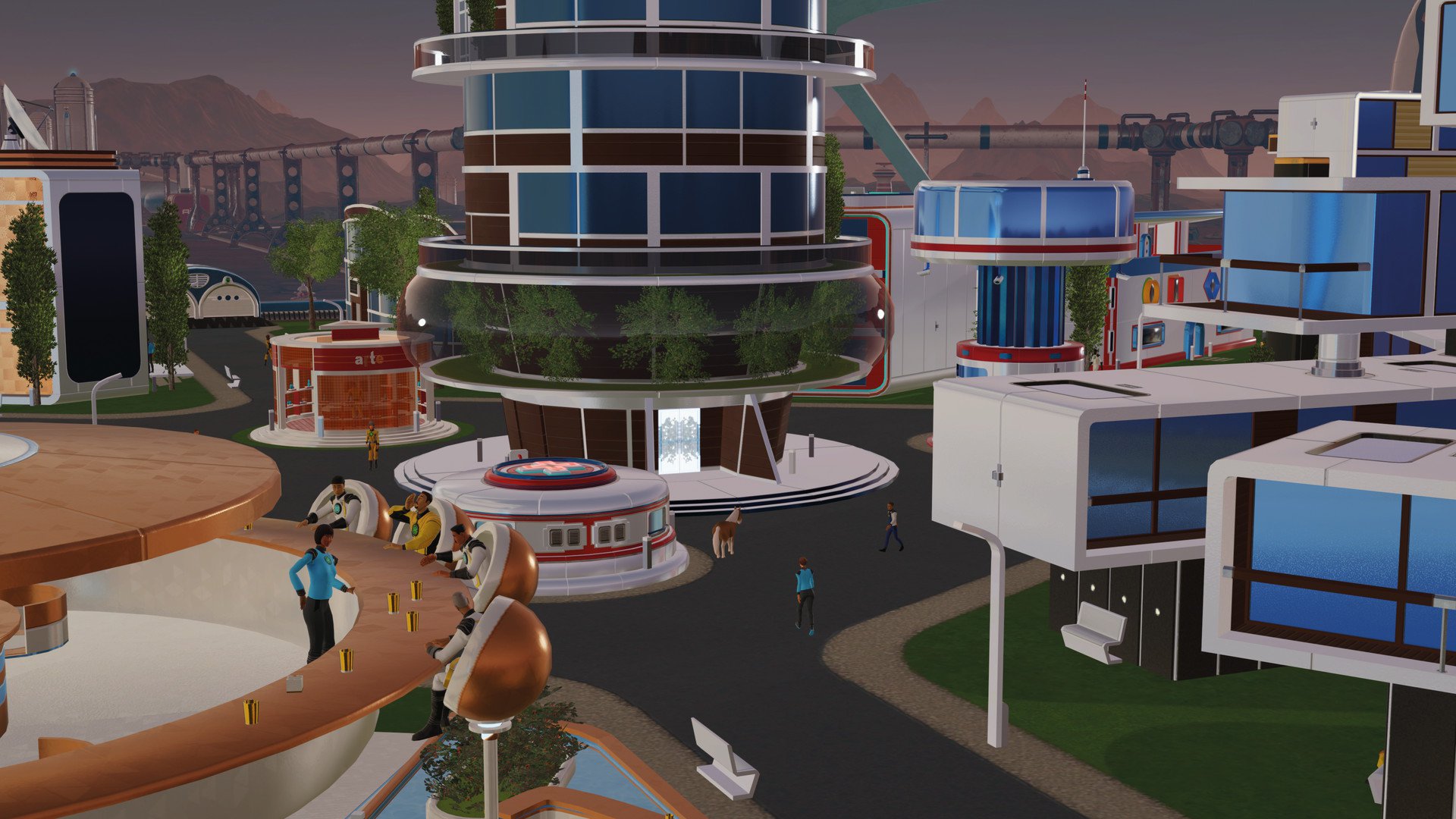 Surviving Mars In Dome Buildings Pack 10