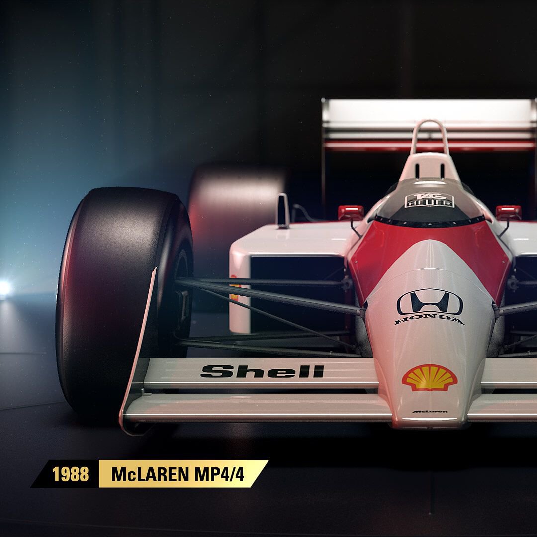 F1 2017 1988 McLAREN MP4/4 Classic Car 2