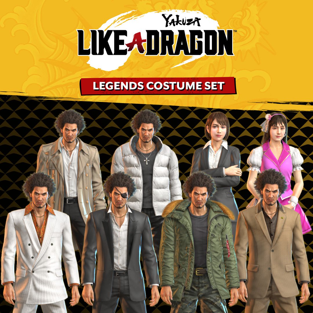 Yakuza Like a Dragon Legends Costume Set 1
