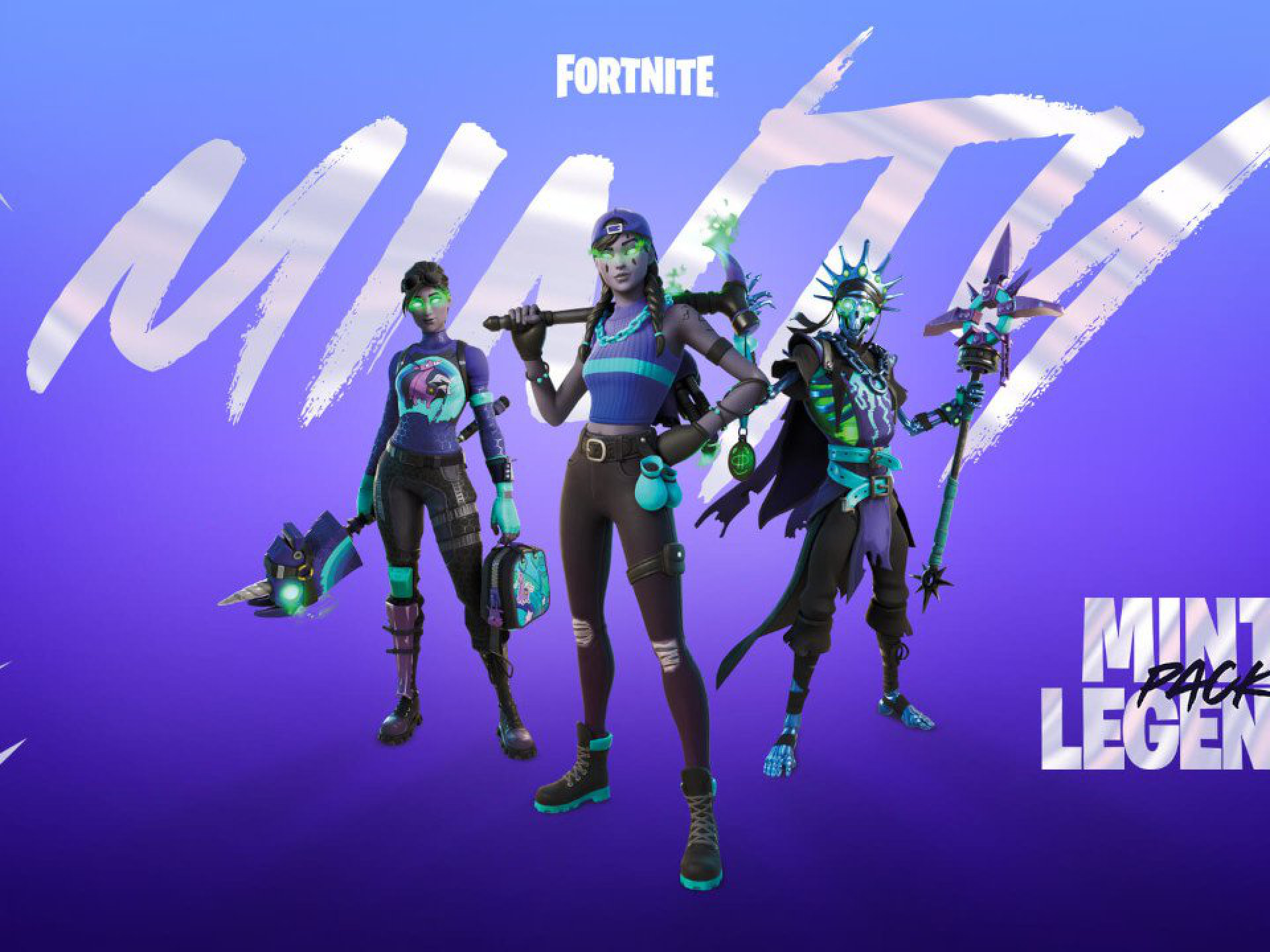 Вб стой. Minty Legends Pack Fortnite. Наборы ФОРТНАЙТ. Fortnite Потусторонние легенды. Технолига ФОРТНАЙТ.