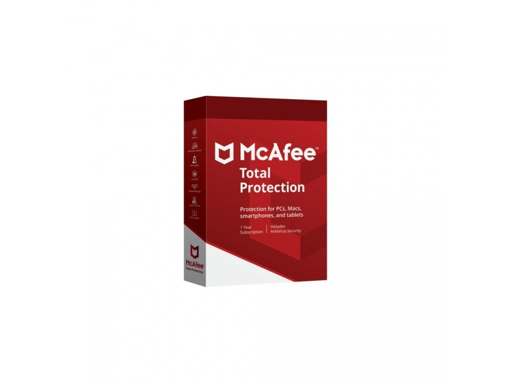 McAfee Total Protection 1lic. 1rok 1