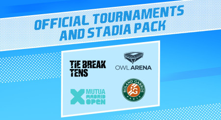Tennis World Tour 2 Official Tournaments and Stadia Pack 1