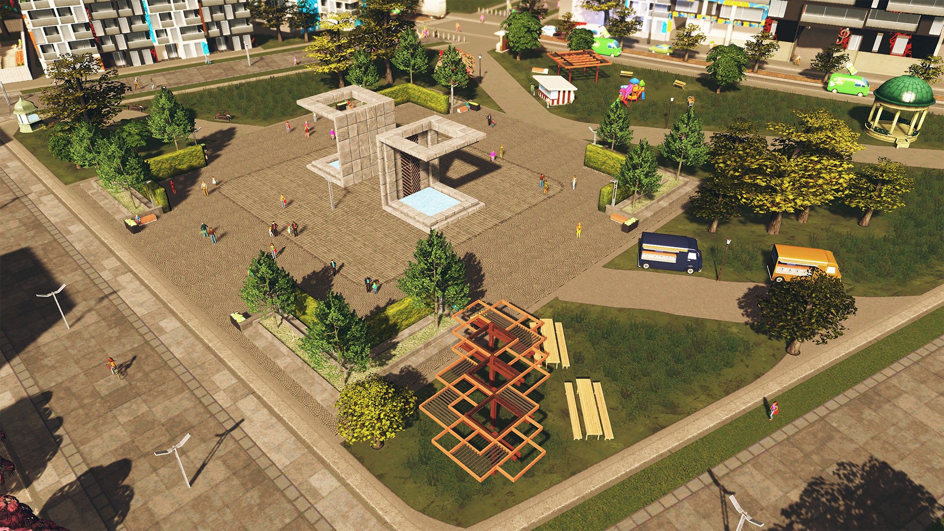 Cities Skylines Plazas & Promenades 15