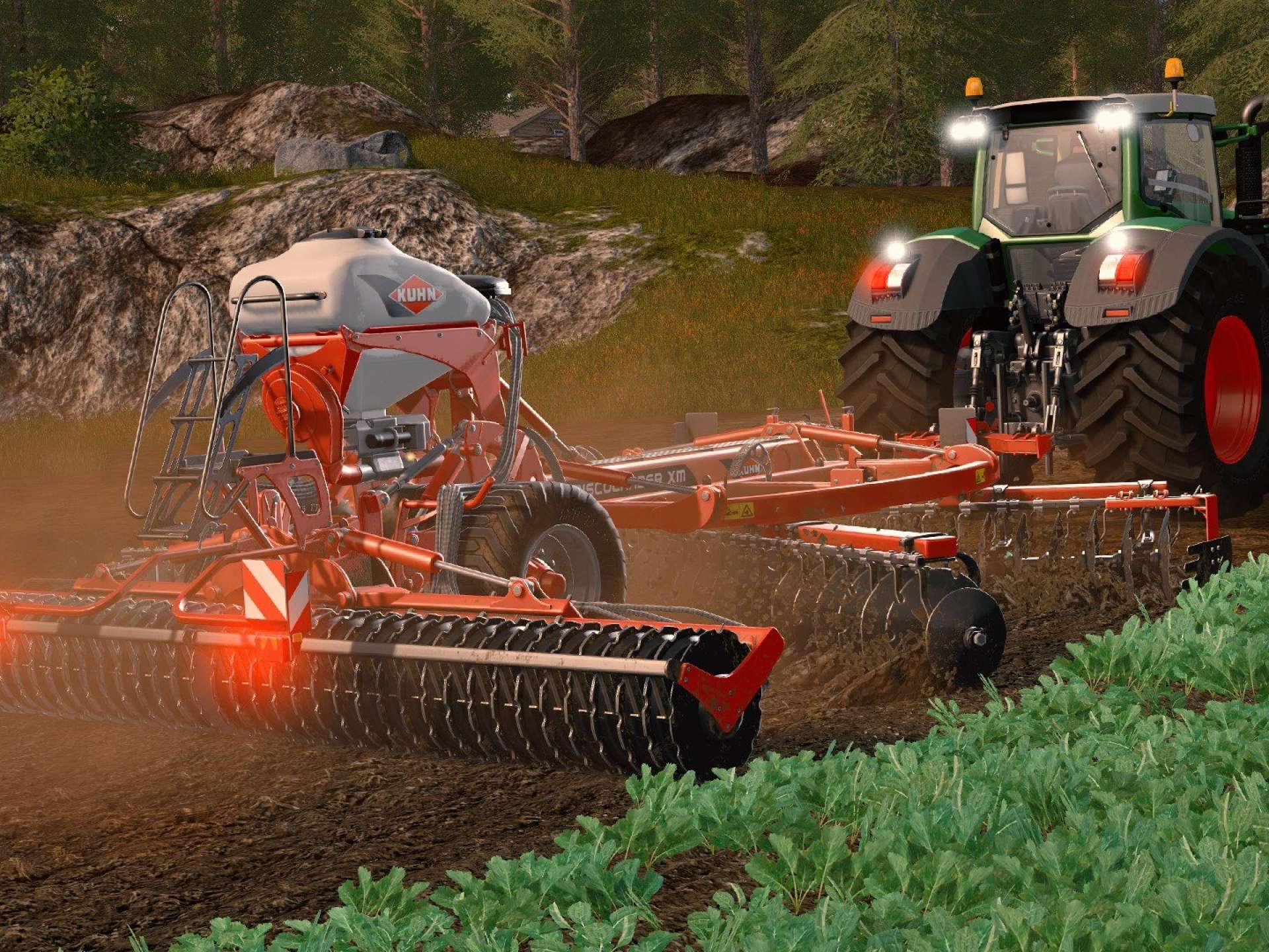 Игры ферма техника. Farming Simulator 17. Фармирк симулятоор17. Kuhn BTF 4000. Farming Simulator 17 - Kuhn Equipment Pack.